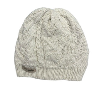 Twisting Path  II Beanie Beige