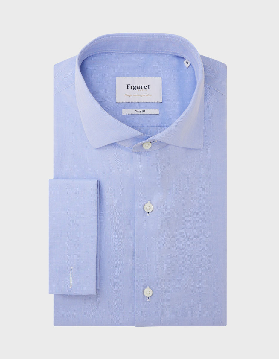 Chemise Contemporaine Prestige bleue