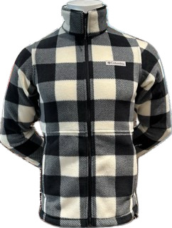 Granite Mountain Printed Fleece Jacket Beige