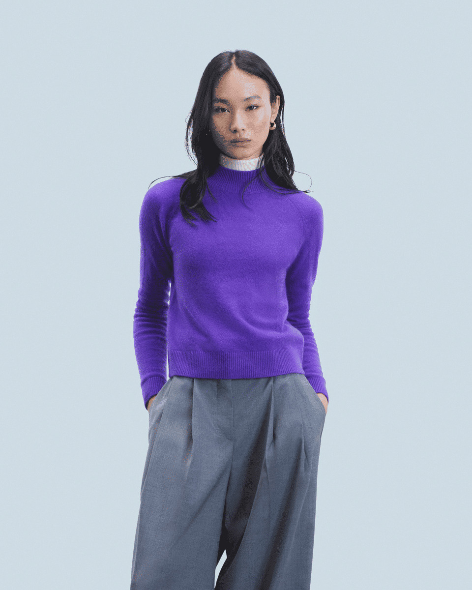 Pull Col Montant Léger