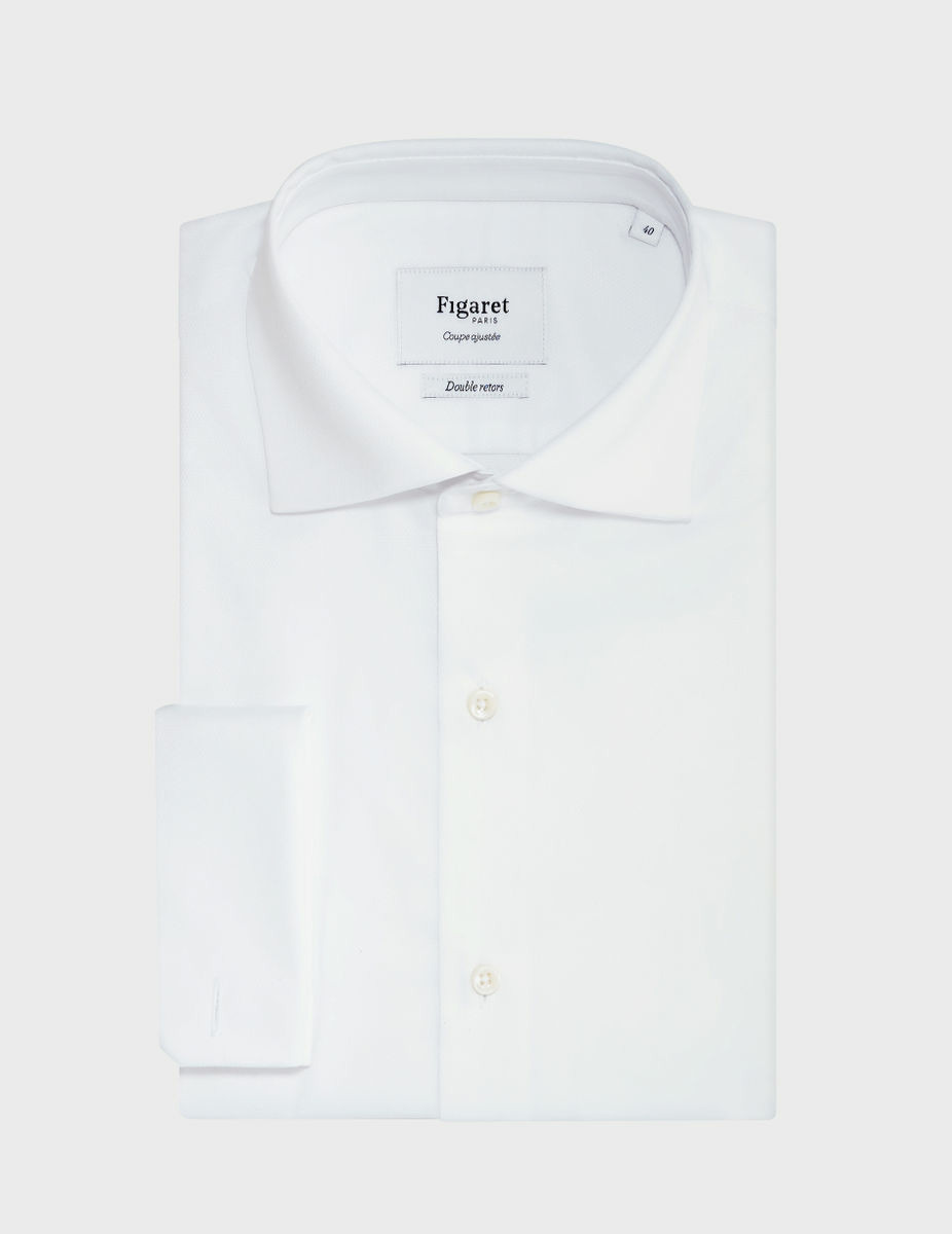 Chemise Ajustée blanche