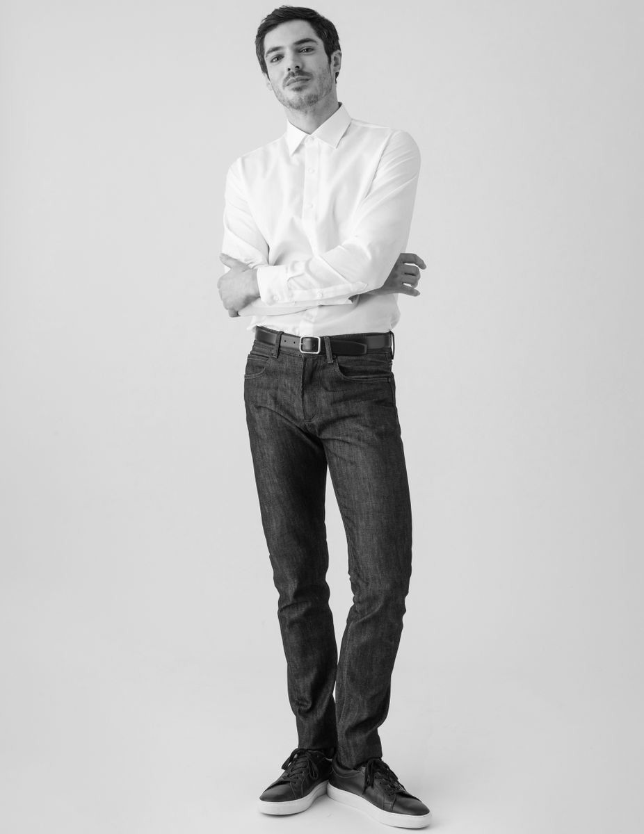 Jean souple bleu