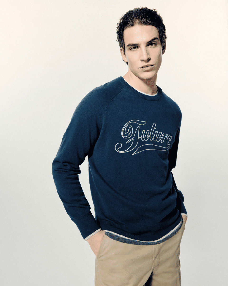 Pull Col Rond Raglan Future