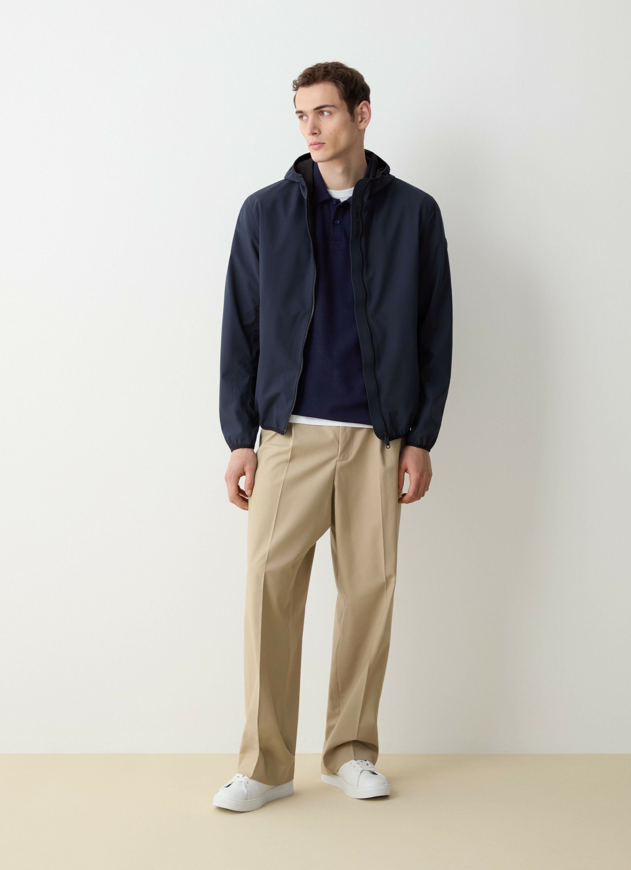 Veste softshell à capuche