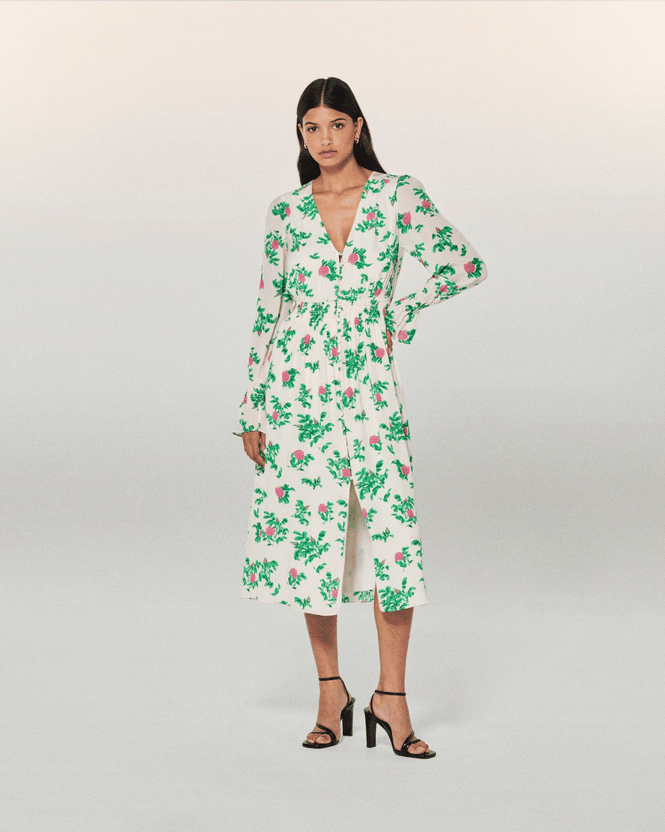 Robe Longue Manche Longue
