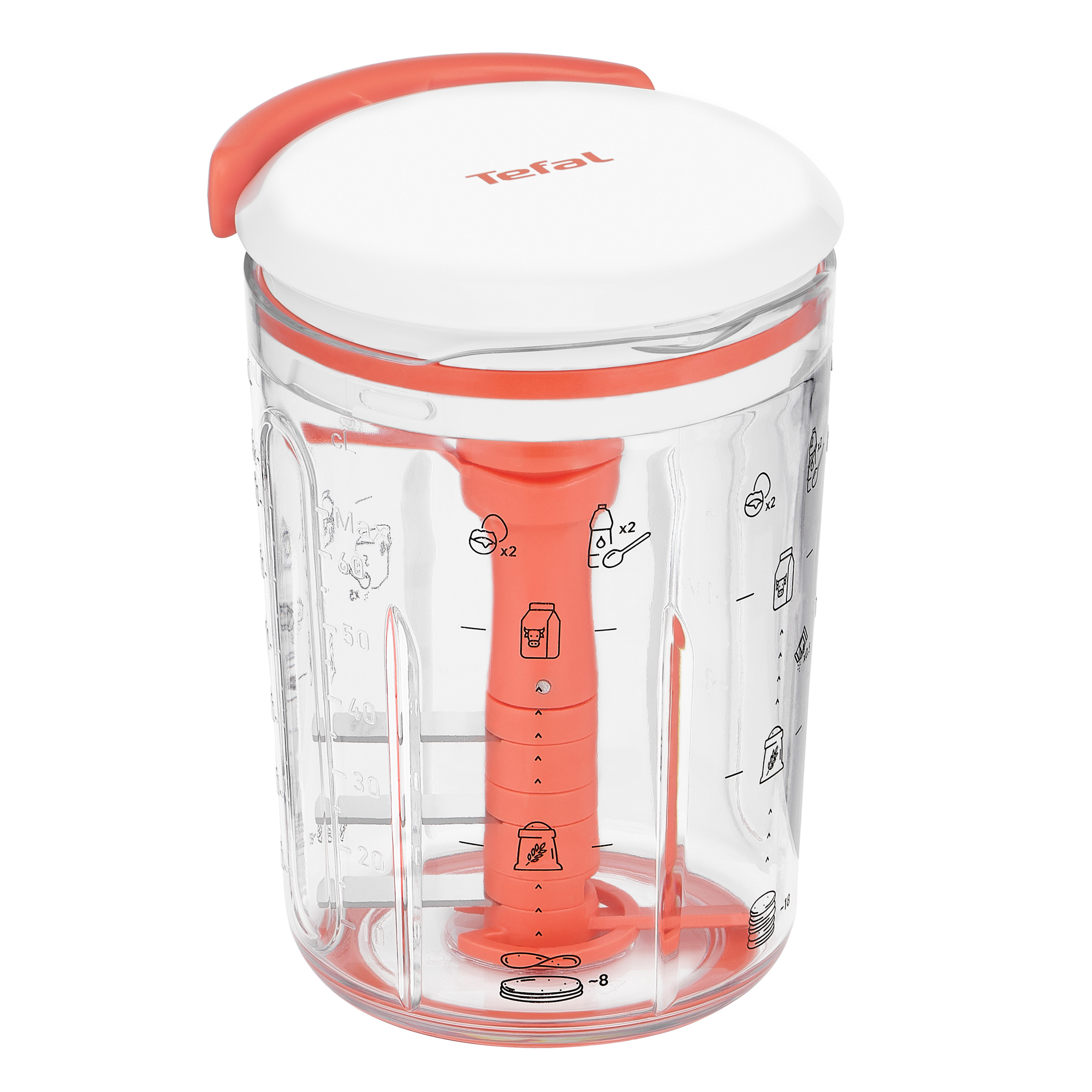 Tefal Crêpes Express, Mélangeur pâte à crêpes, Pâte parfaite en 2 minutes