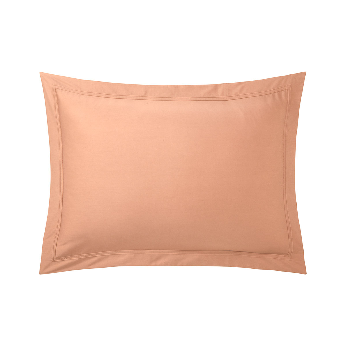 Yves Delorme - Taie d'oreiller en satin marron, Triomphe
