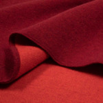 Yves Delorme - Plaid en laine polyamide gris, Verso