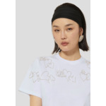 T-Shirt Taramour-Blanc en Coton