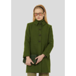 Manteau Madeline-Cactus en Laine Froide