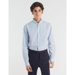 Chemise Contemporaine rayée bleue