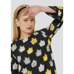 Robe Ruoda-Charcoal en Polyester