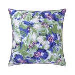 Kenzo - Taie d'oreiller en satin multicouleurs, K Anémone