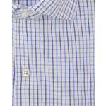 Chemise Contemporaine à carreaux bleus