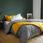 TDM - Taie d'oreiller en percale de coton, Percale Unie 80 Fils