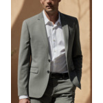 Veste de Costume en laine Jones Gris