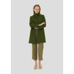 Manteau Madeline-Cactus en Laine Froide