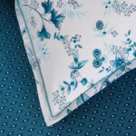 Yves Delorme - Taie d'oreiller en percale de coton multicouleurs, Sylve