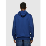 Sweat-shirt à capuche en coton avec logo divisé