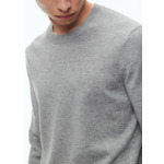 Pull col rond en laine et cachemire