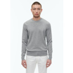 Pull col rond en laine et cachemire