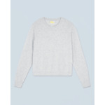 Pull Col Rond Strass Allover Léger