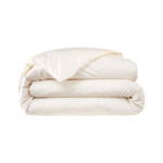 Desforges - Housse de couette en percale de coton ecru, Alcove