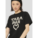 T-Shirt Trefle-Noir en Coton
