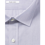 Chemise Classique à carreaux marine