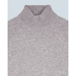 Pull Col Montant Bandes Manches Multicolore Léger