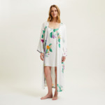 Laurence Tavernier - Kimono en satin de viscose, Parfum