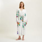 Laurence Tavernier - Kimono en satin de viscose, Parfum