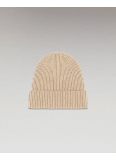 Bonnet à Revers à Petites Côtes