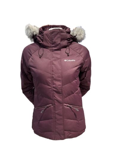 Rose Lodge  FS Down Jacket Femme Bordeaux