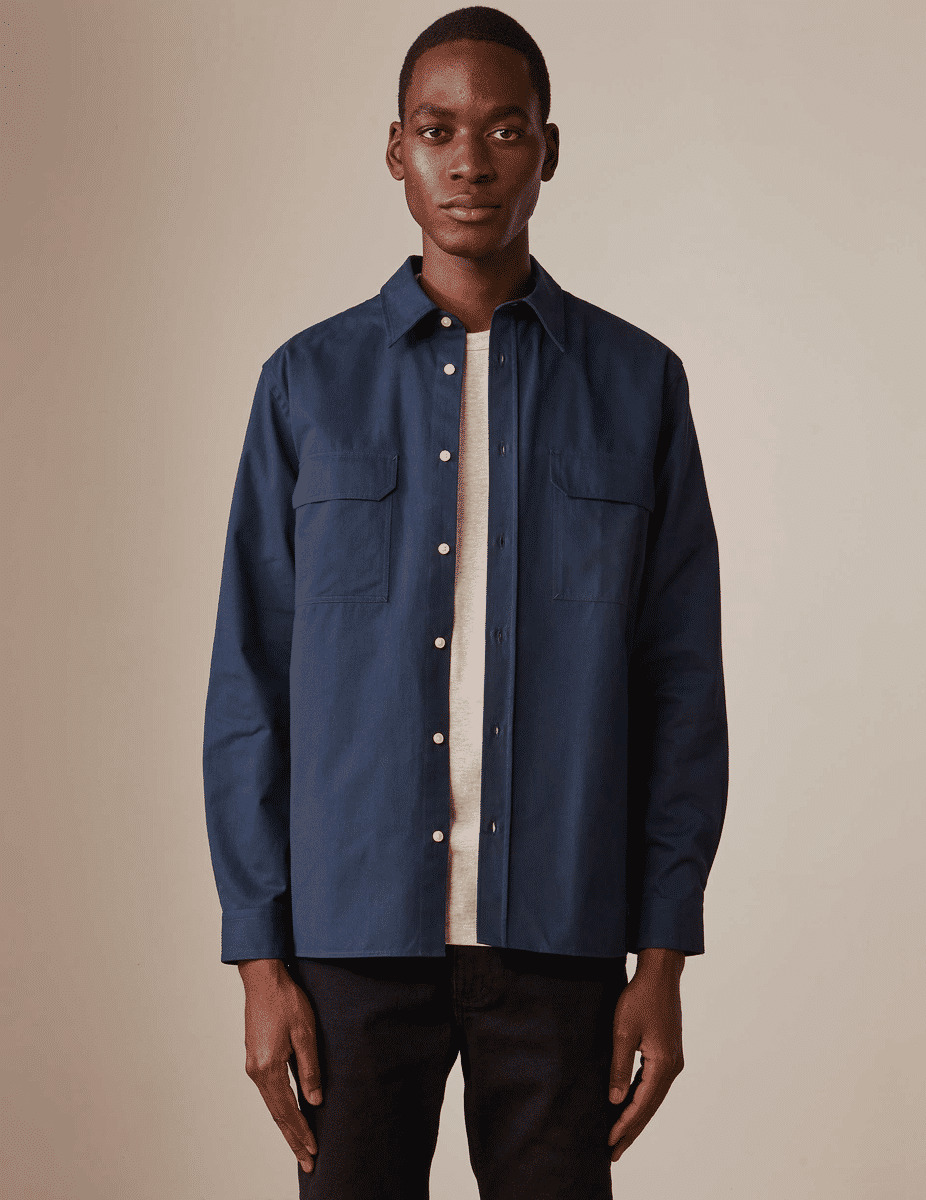 Chemise florian marine