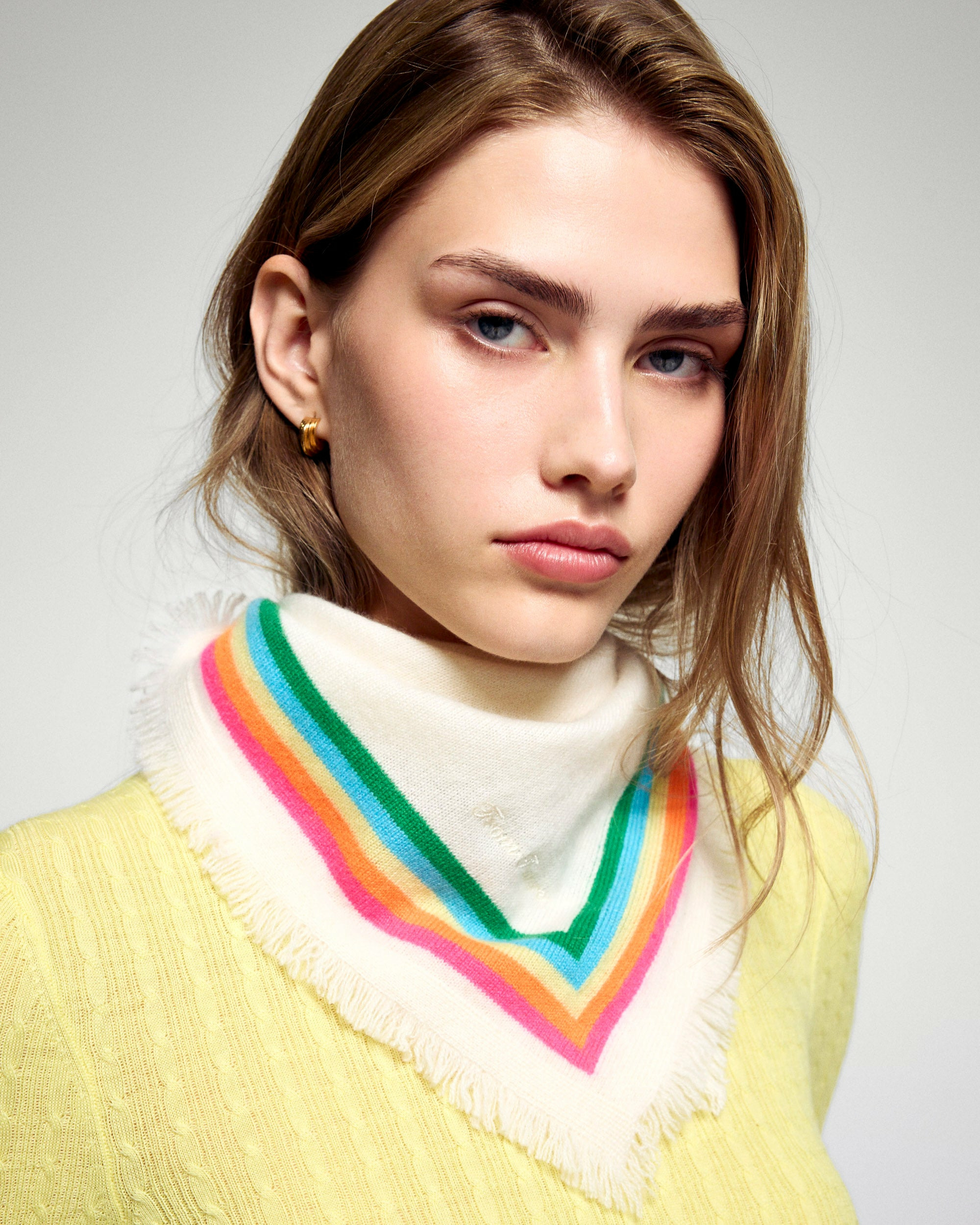 Foulard Bandes Multicolores