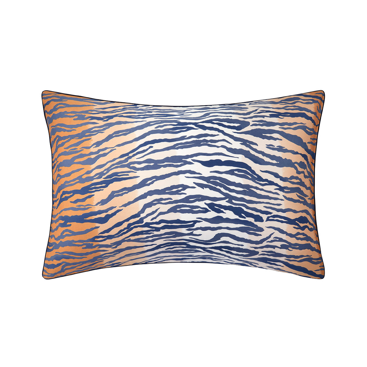 Kenzo - Taie d'oreiller en satin multicouleurs, K Tora