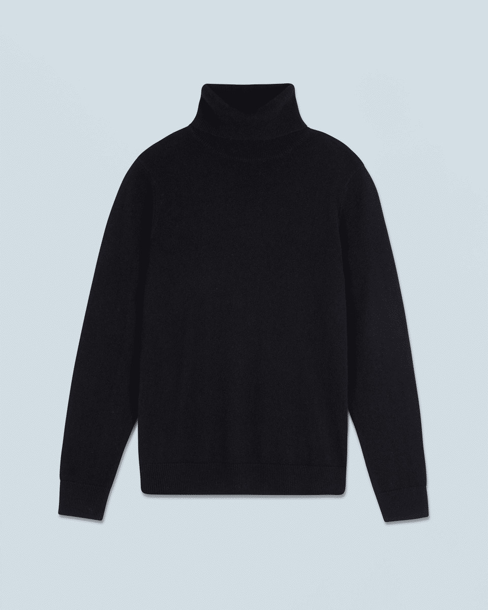 Pull Col Roule Basique