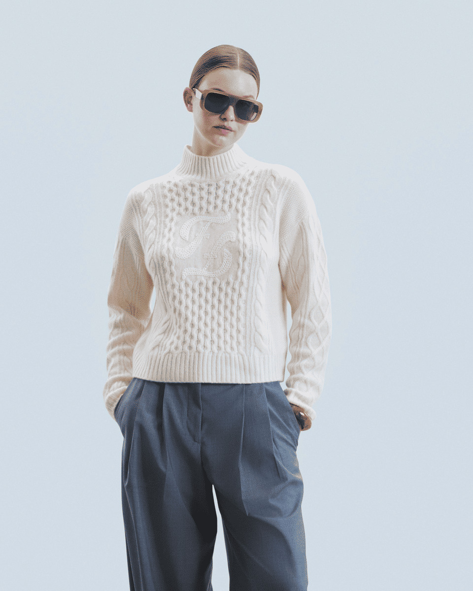 Pull Col Montant