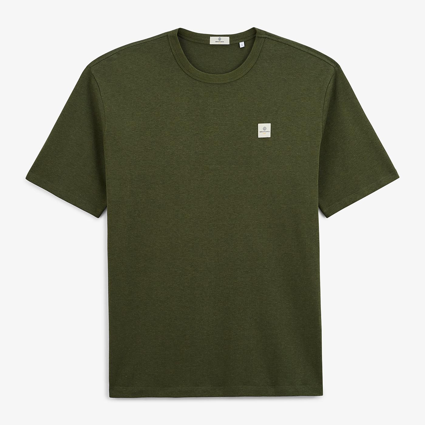 T-shirt Tylor oversize vert militaire