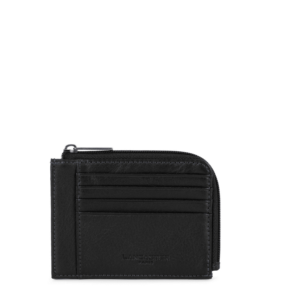 Porte-cartes Zippé Soft Vintage Homme
