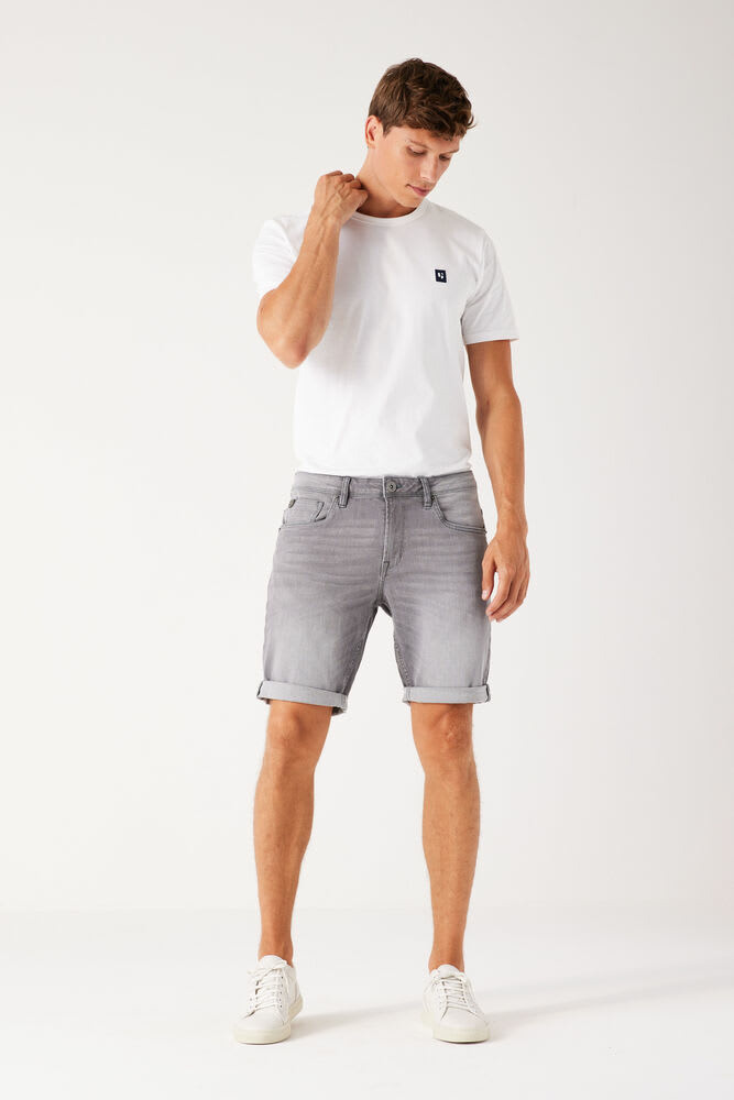 Short en jeans - coupe Russo Regular (cuisse droite)