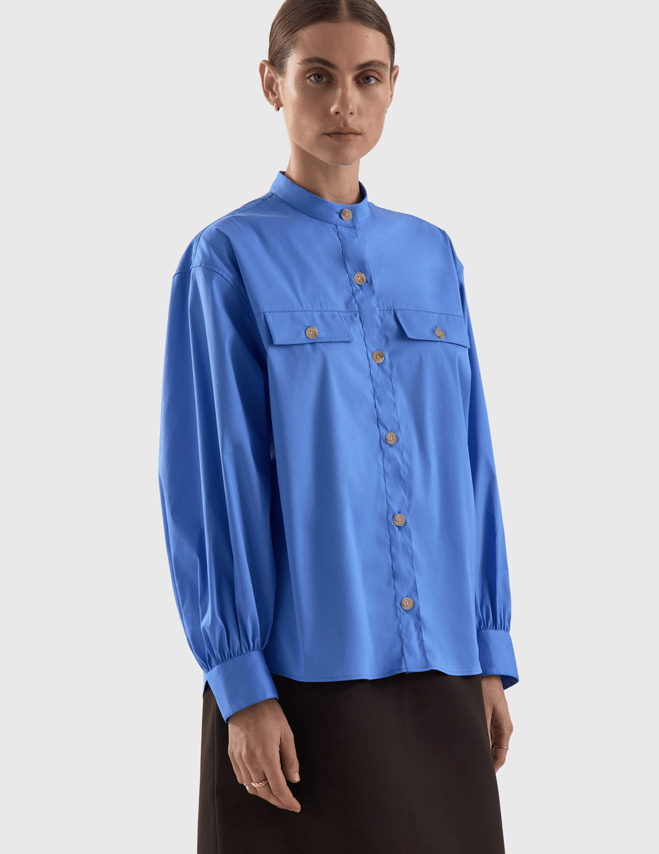 Chemise Eloïse bleue