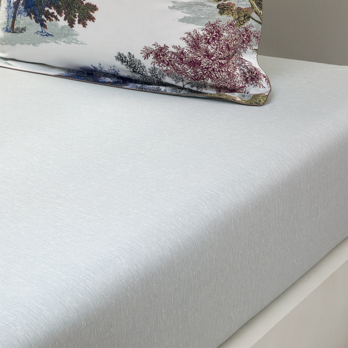 Yves Delorme - Drap housse en batiste de coton multicouleurs, Parc