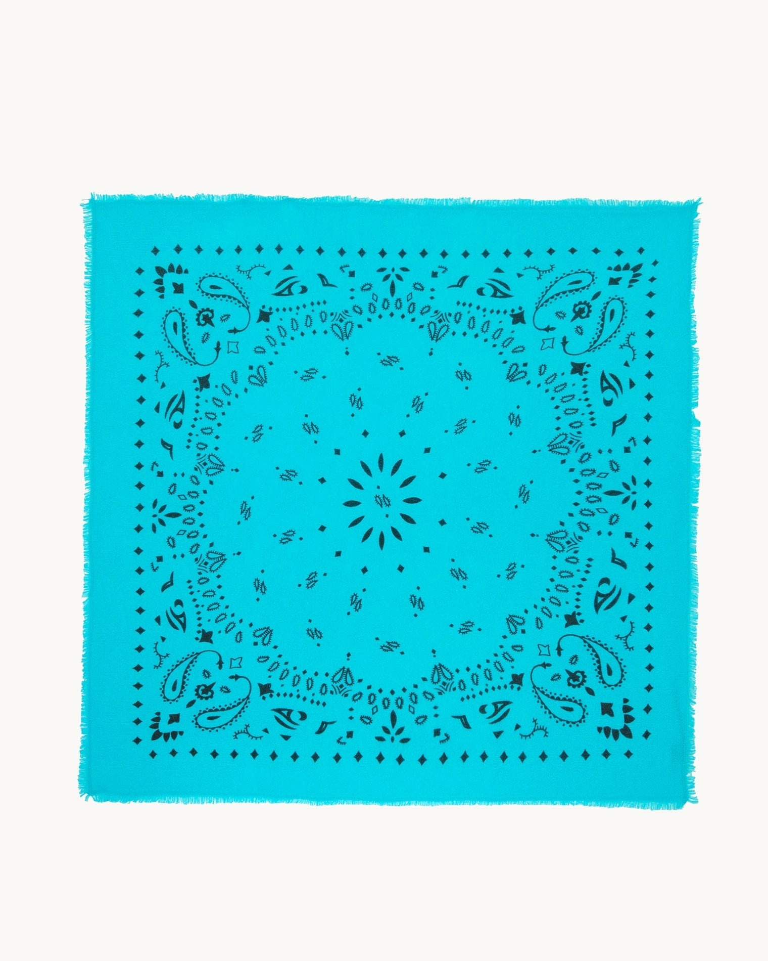 Bandana HACHIKO Grand bandana cachemire imprimé