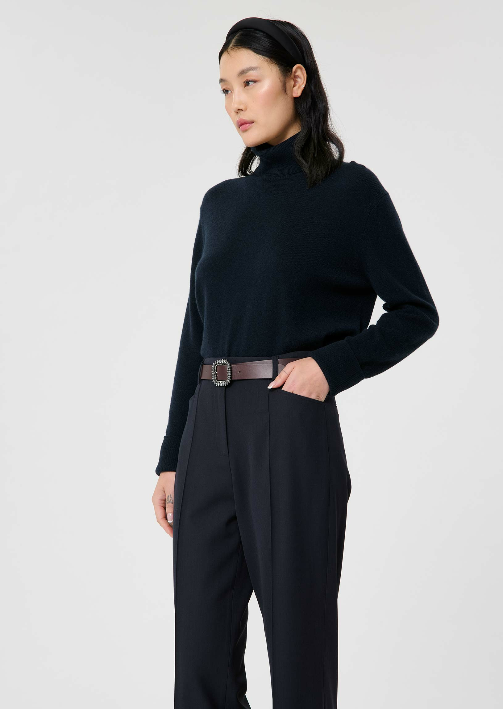 Pull Palia-Nuit en Cachemire