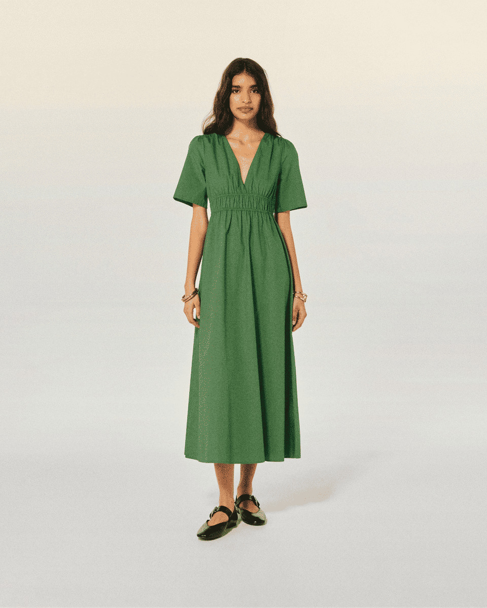Robe Longue Manche Courte Gianna