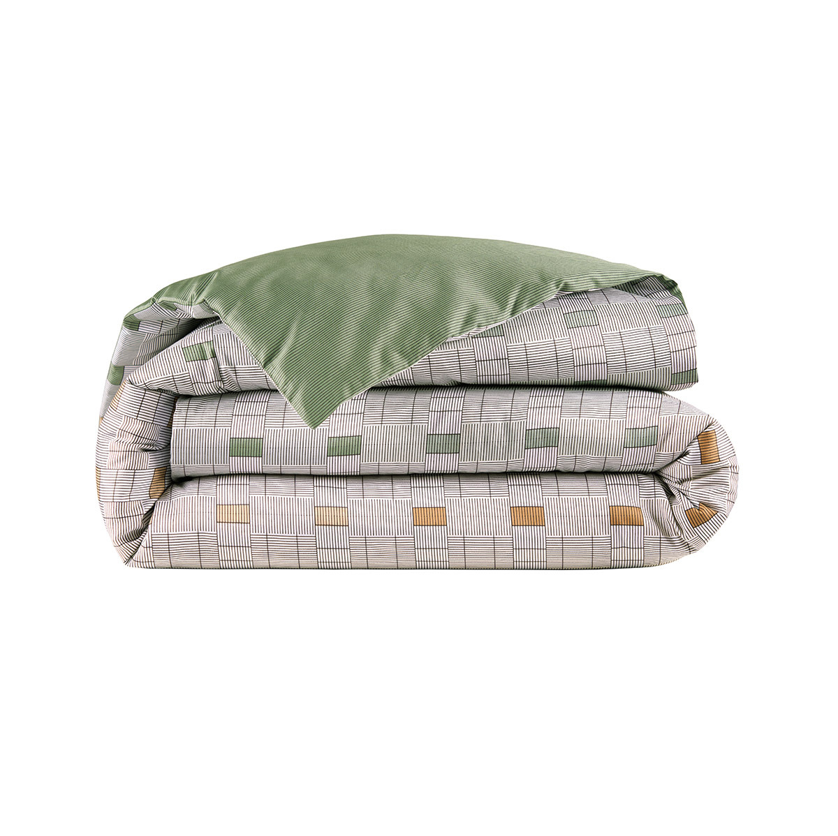 BOSS Home - Housse de couette en satin de coton, Manifesto