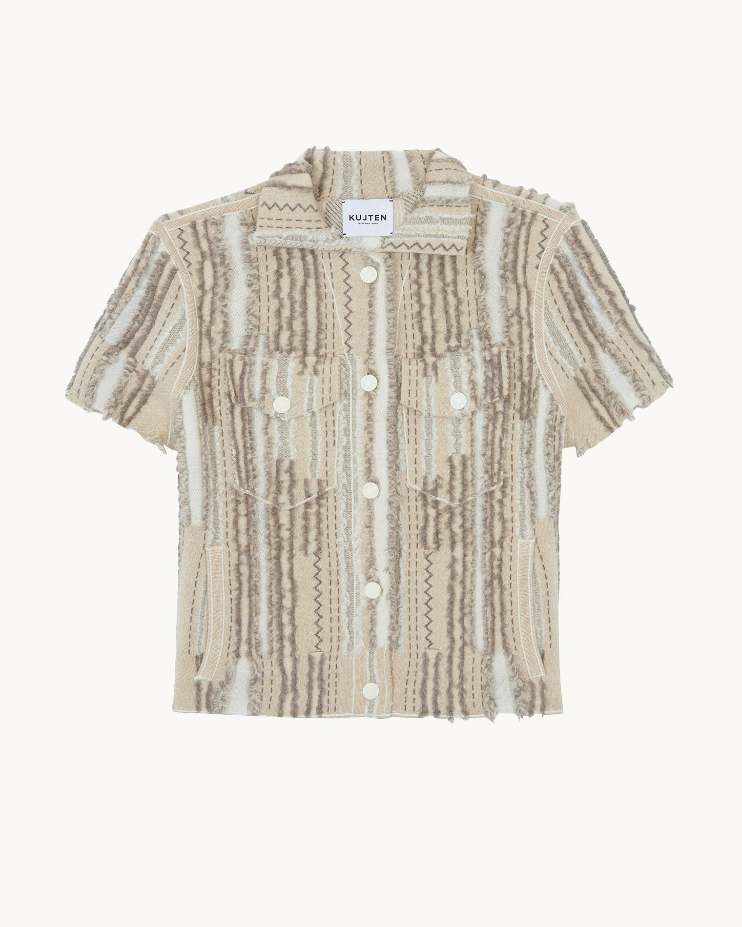 Veste Jessinda Destroy beige organic