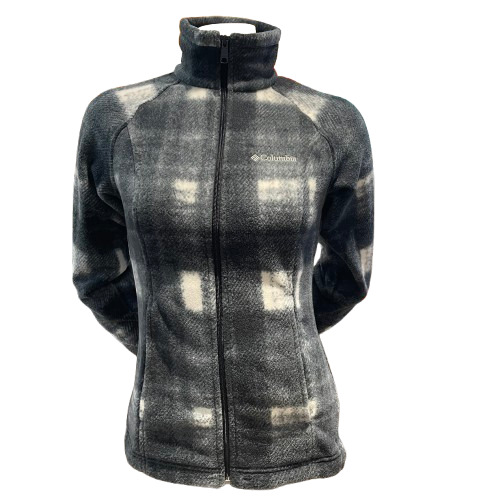 Sawyer Rapids Printed Full Zip Fleece Noir